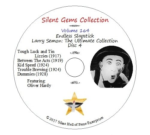 Larry Semon: The Ultimate Collection Disc 4 - Classic Silent Comedy DVD | Endless Slapstick Humor | Perfect for Movie Nights & Vintage Film Enthusiasts