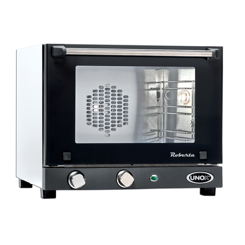Unox Roberta LineMicro 18.9 Quart Countertop Convection Oven - 3 Shelves, 120V - Perfect for Baking, Roasting & Reheating in Restaurants, Bakeries & Home Kitchens