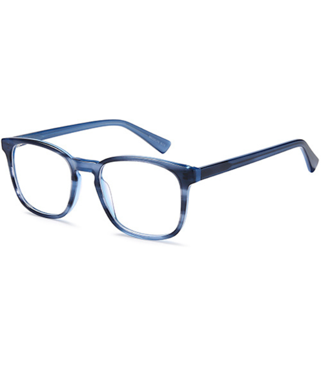 Brooklyn D198 Stylish Eyeglasses for Men & Women - Trendy Frames for Reading, Driving & Fashion - Lightweight & Durable Eyewear for Everyday Use