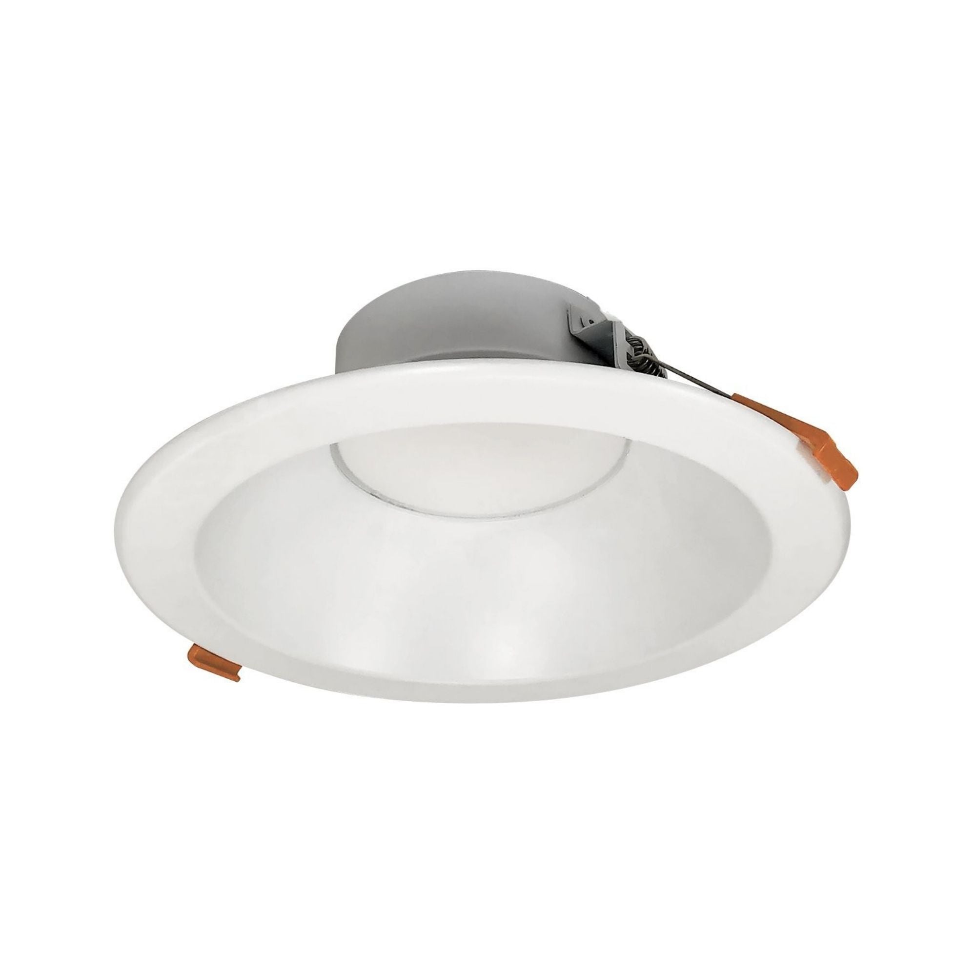 6 Pack Theia Canless LED Downlight 1400 Lumens 5CCT Adjustable Color Temperature Matte White Finish - Perfect for Kitchen, Living Room, Bedroom & Office Lighting