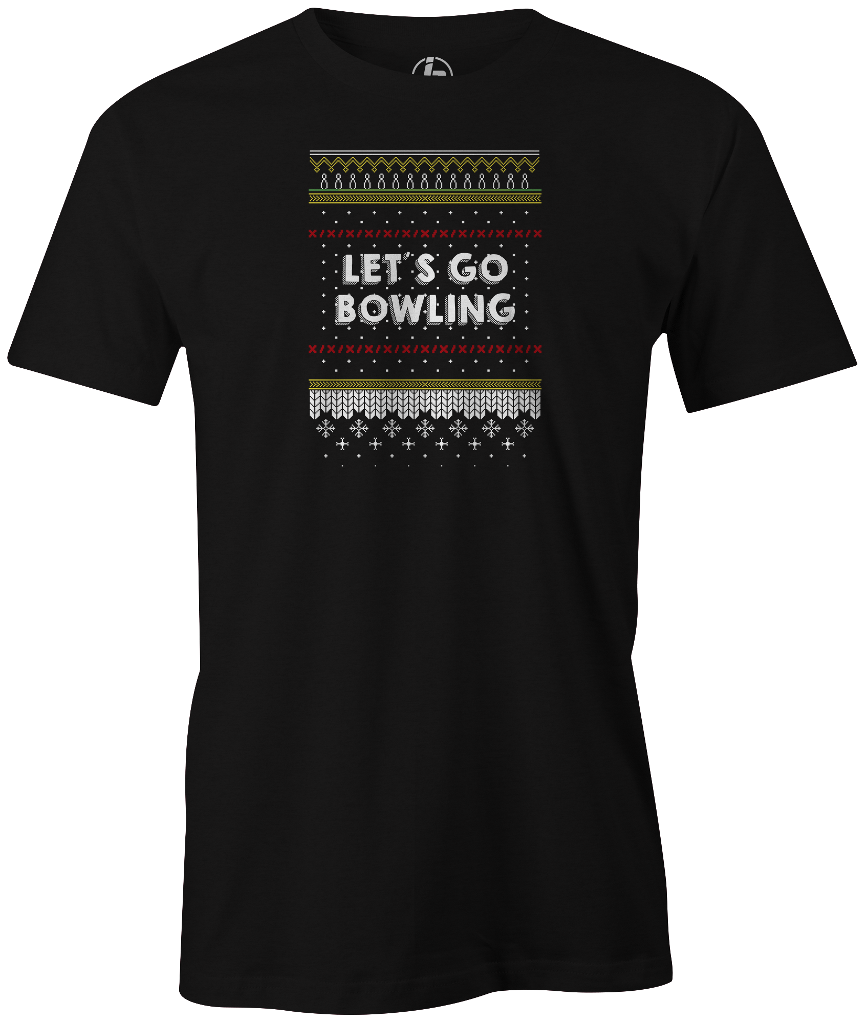 Let's Go Bowling Holiday T-Shirt - Funny Bowling Gift Tee for Men & Women - Perfect for Bowling Parties, League Games & Casual Wear