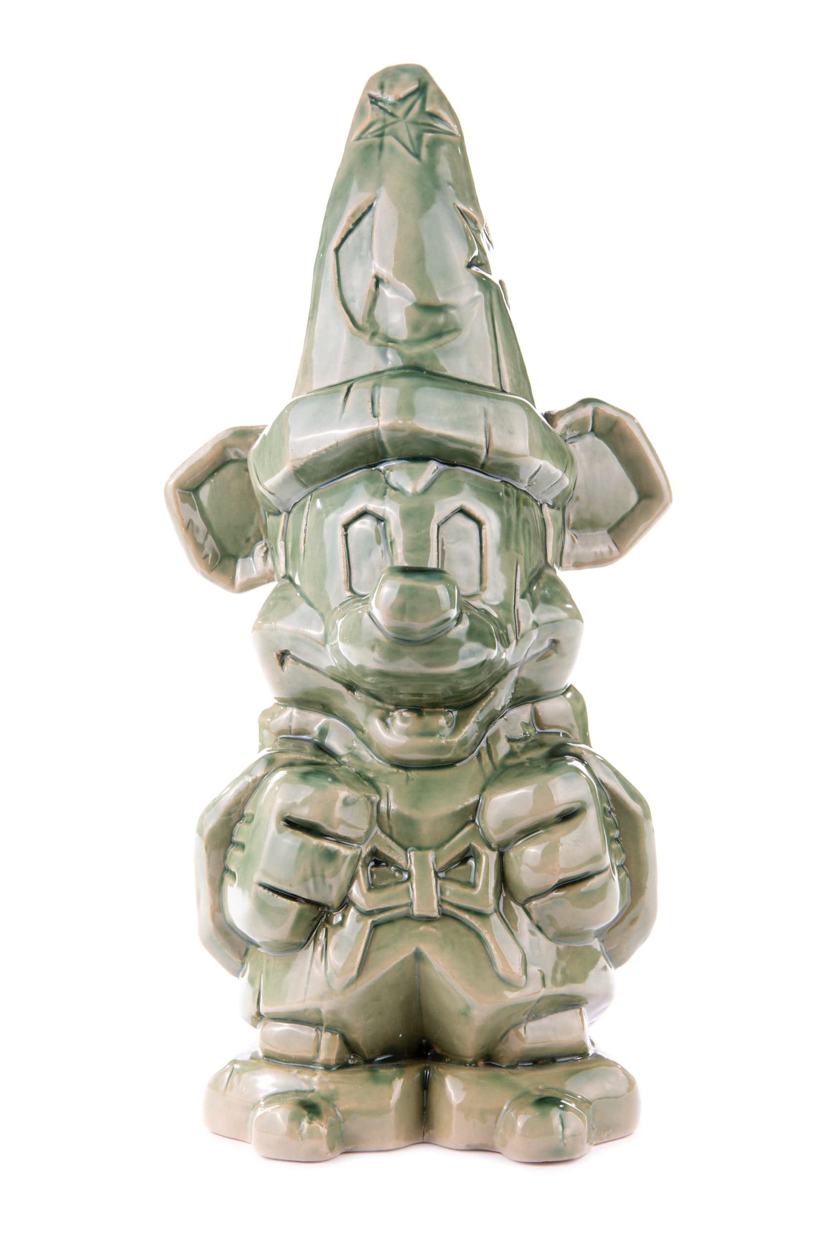 Sorcerer Mickey Tiki Mug - Disney Fantasia Collectible Cup with Fortune Design - Perfect for Disney Fans, Home Bar Decor & Tropical Themed Parties