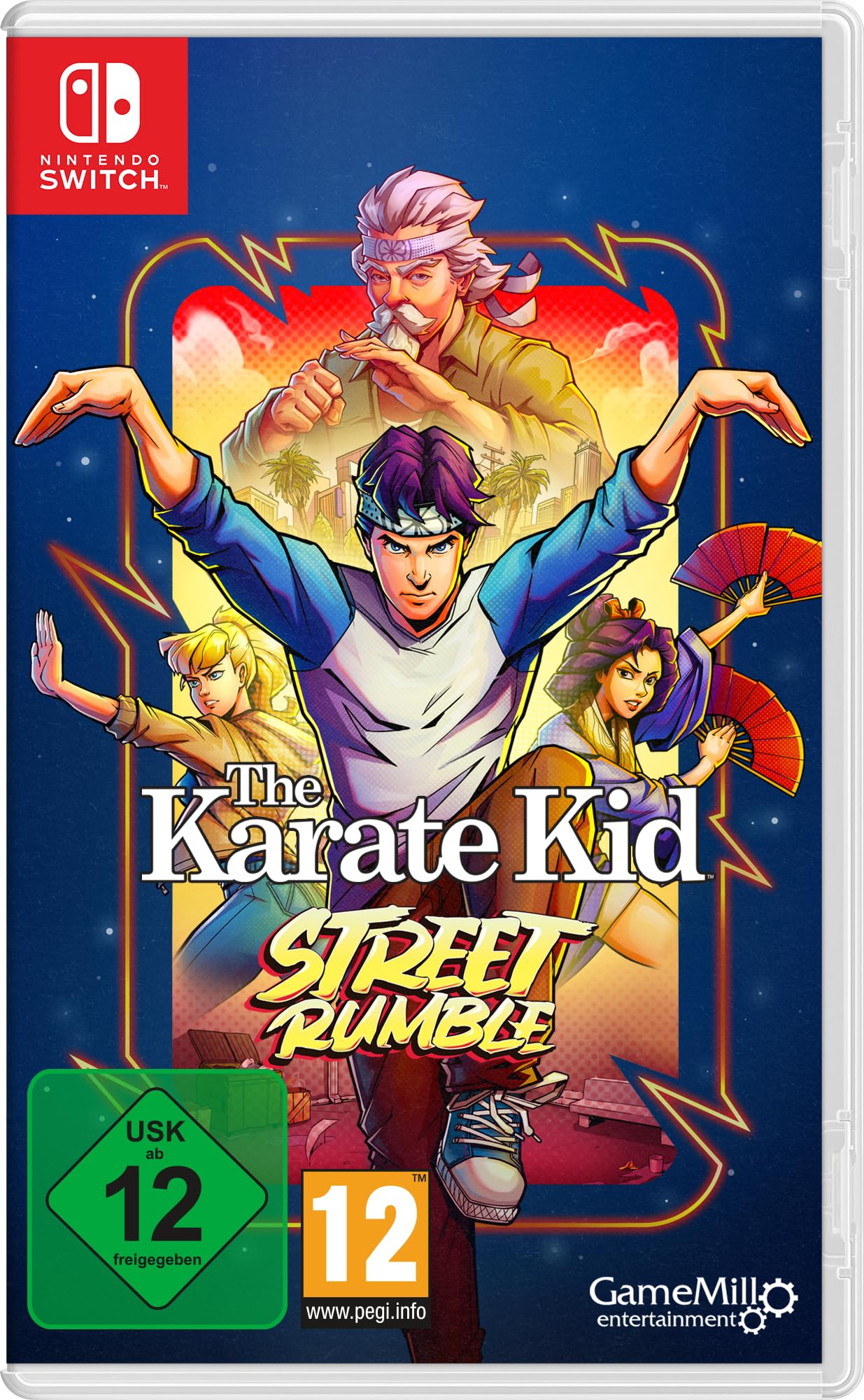 The Karate Kid: Street Rumble - Nintendo Switch Game | Action Fighting Adventure | Perfect for Family Game Night & Martial Arts Fans