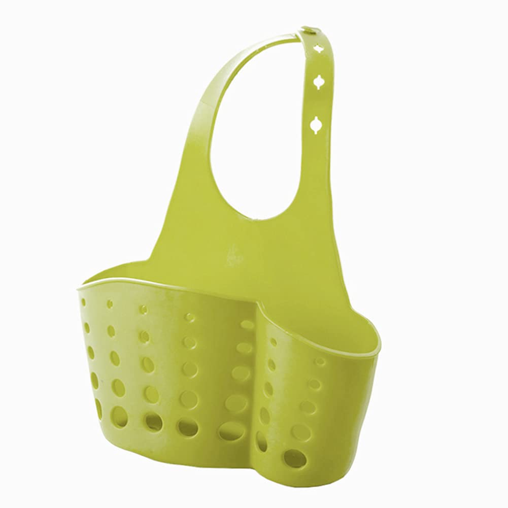 Ochine Hanging Kitchen Sink Organizer - Sponge Holder, Soap Box & Storage Basket for Sink Accessories | Perfect for Small Kitchen Organization & Dishwashing Station