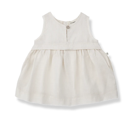 1+ in the Family Georgina Dress for Baby & Toddler (18M-48M) - Comfortable Cotton Dress for Playdates, Parties & Family Photos