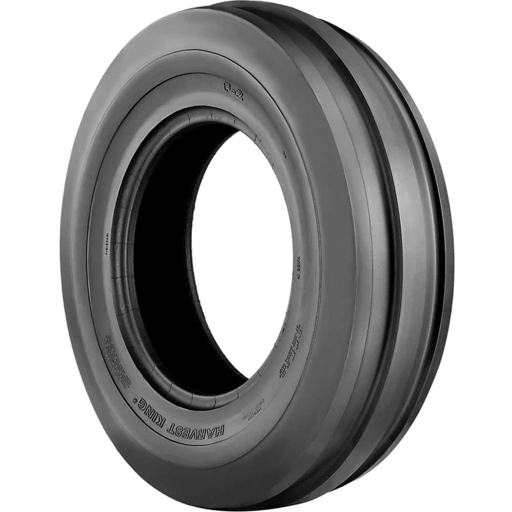 Field Pro Front F-2 10.00-16 D/8PLY Tractor Tire - Heavy Duty 8 Ply Rating for Agricultural & Industrial Equipment - Perfect for Farming, Construction & Off-Road Use
