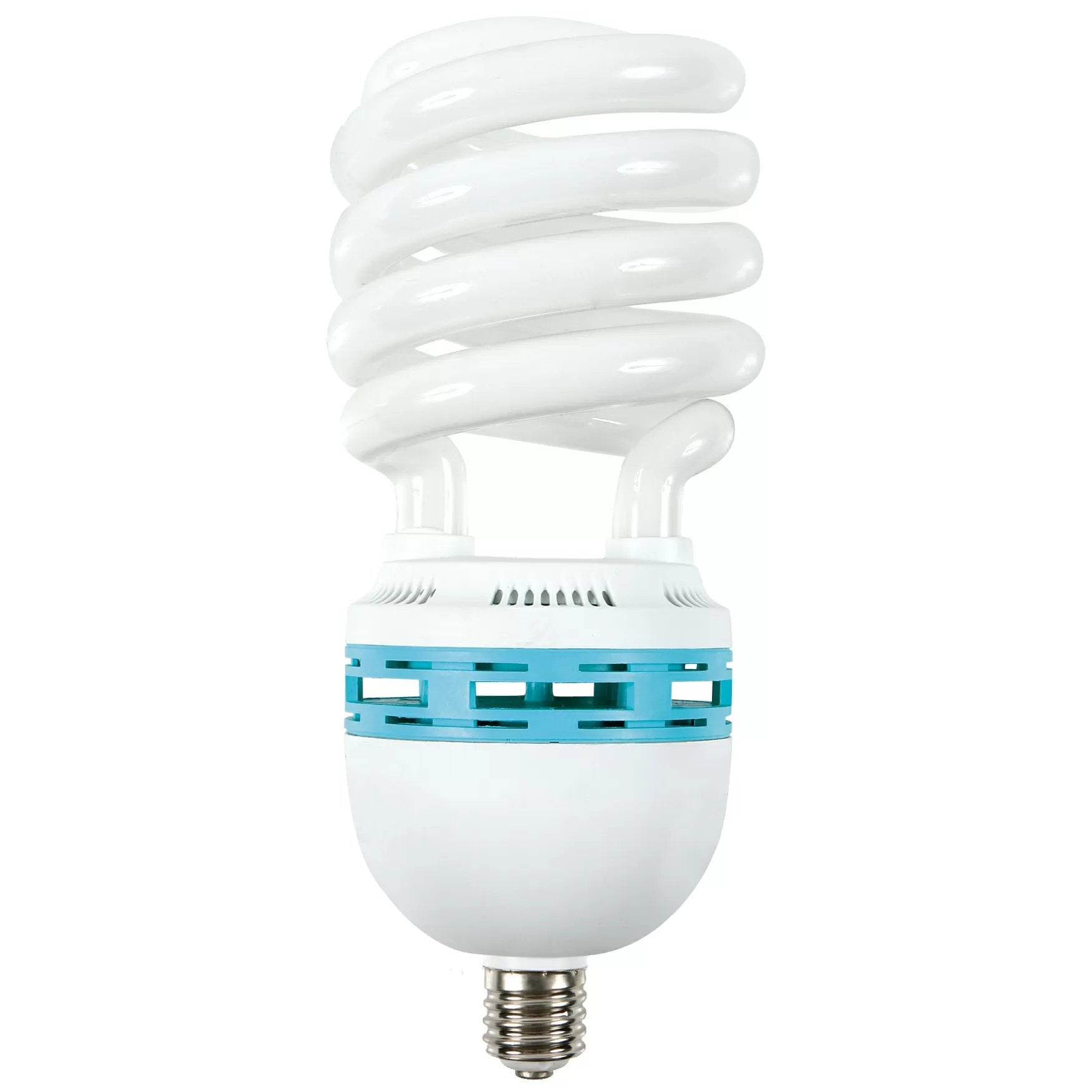 55 Watt 6500K Daylight White Spiral CFL Bulb - Energy Efficient Lighting for Home, Office & Workshop