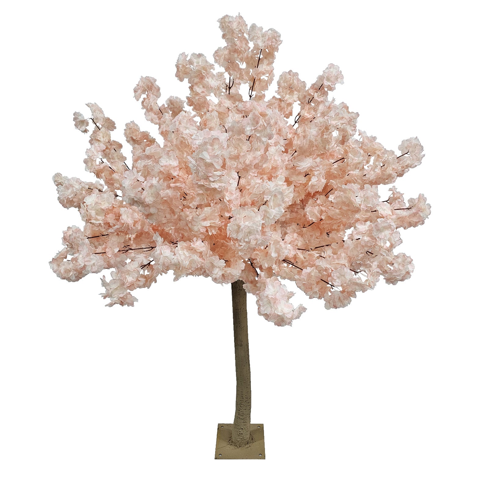 5ft Blush Pink Cherry Blossom Tree Backdrop Stand with Frame - Perfect for Wedding Decor, Baby Shower, Photography Background & Party Decoration