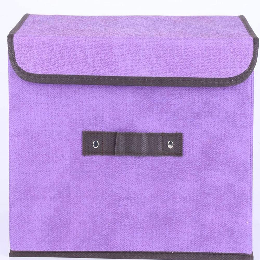 NC Household Storage Boxes - Foldable Fabric Storage Bins for Clothes, Toys & Daily Essentials | Cotton & Linen Style Organizers for Home, Office & Dorm Organization