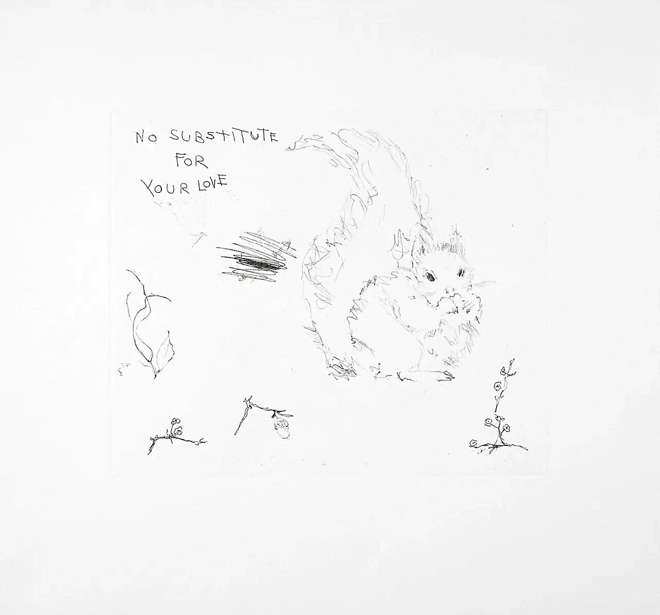 TRACEY EMIN 'No Substitute for Your Love' Art Print - Perfect for Home Decor, Office & Gift Giving