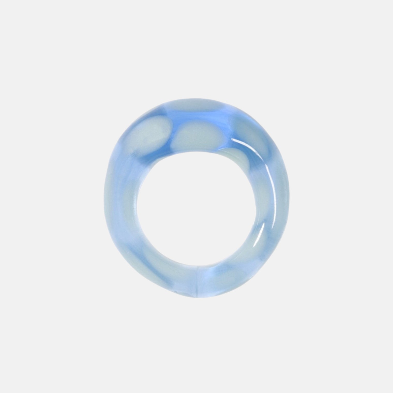 Polka Dot Ring for Women - Blue Dream Gemstone Jewelry - Perfect for Parties, Weddings & Everyday Wear