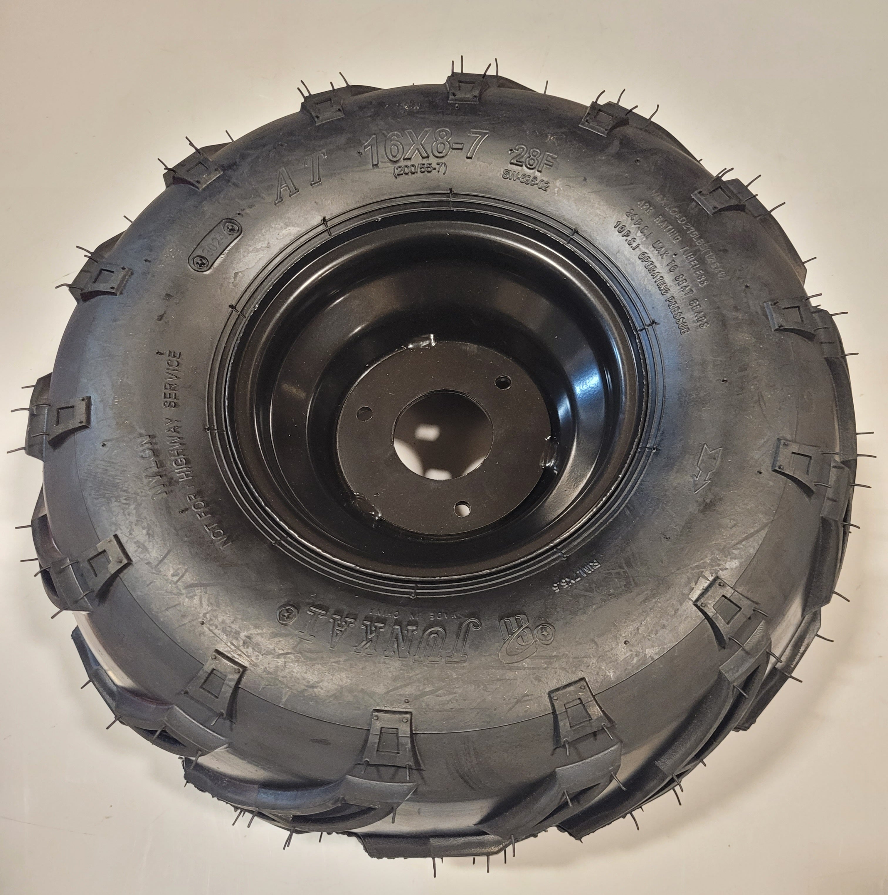 GT125 Front and Rear Wheel Complete Set - High-Quality Replacement Wheels for Motorcycles & ATVs - Perfect for Off-Roading, Racing, and Adventure Riding