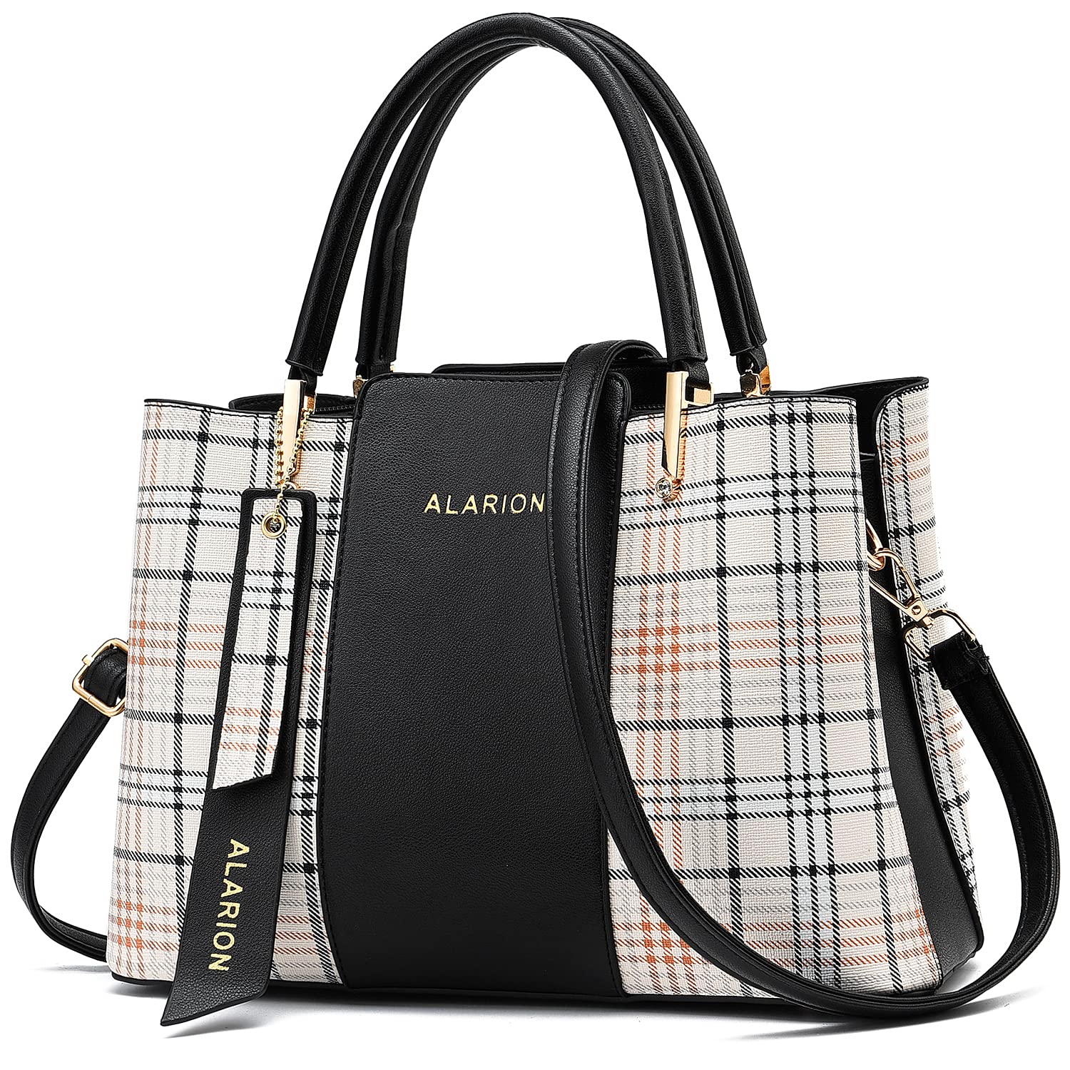 ALARION Women's Shoulder Bag - Stylish Satchel Purse for Work & Travel