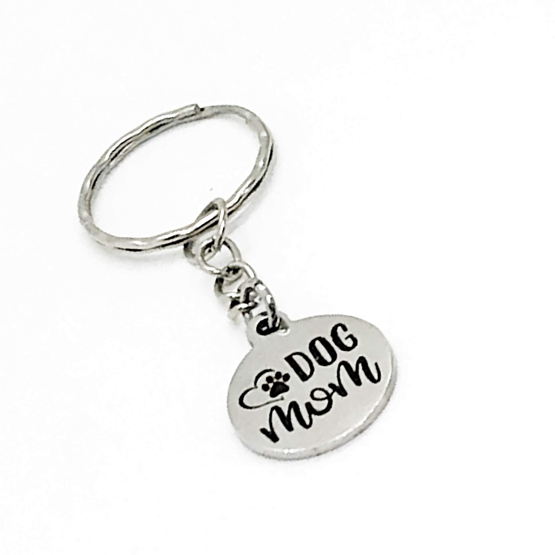 Dog Mom Keychain - Cute & Personalized Gift for Dog Lovers | Perfect for Keyrings, Purses & Pet Accessories | Ideal Birthday, Mother's Day & Christmas Present