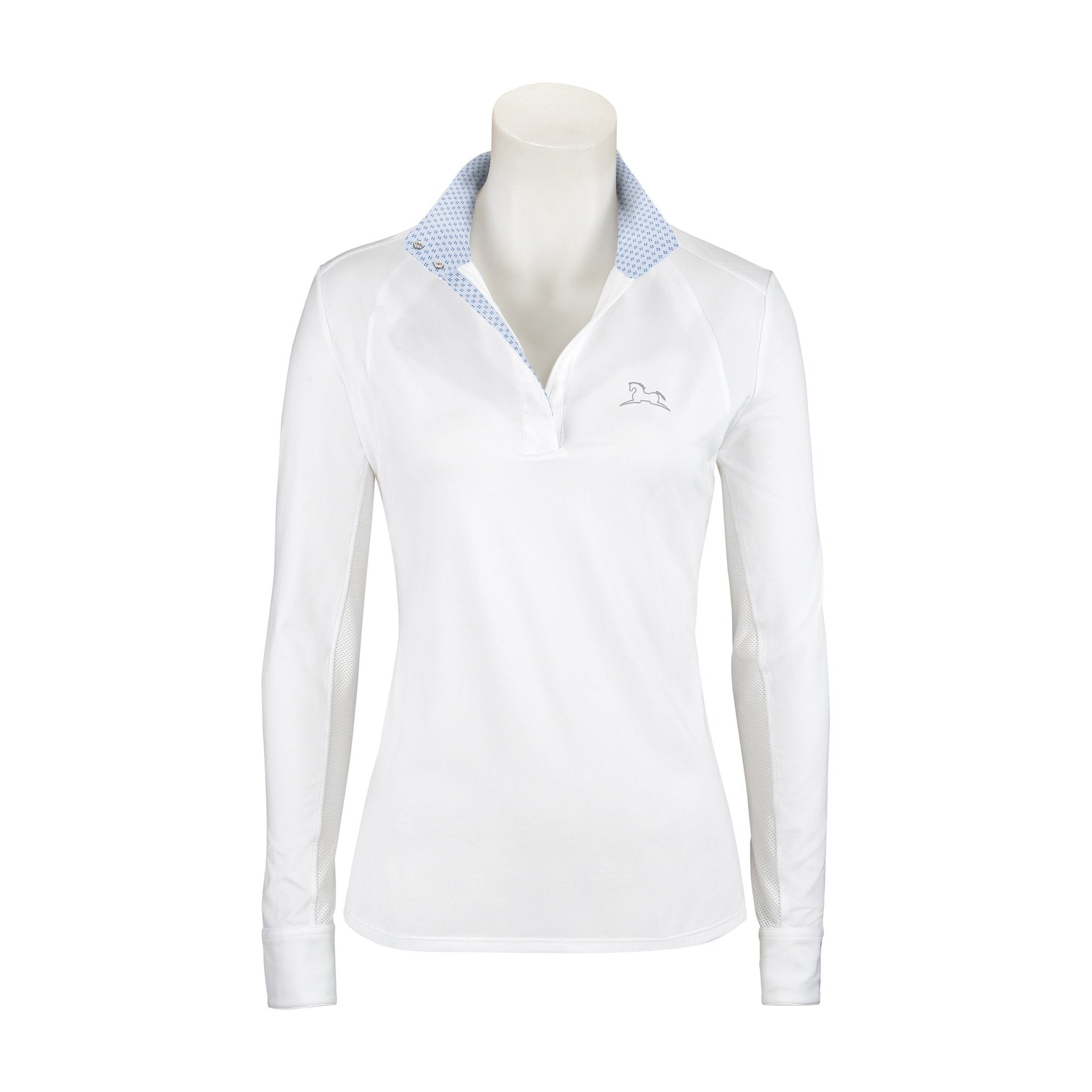 RJ Classics Ladies Maddie 37.5 Long Sleeve Show Shirt - Equestrian Riding Competition & Horse Show Attire for Women