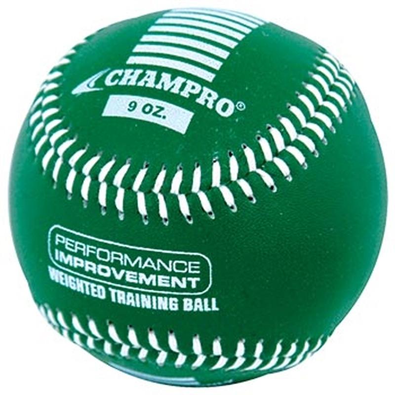 Champro 9 oz Weighted Training Baseball for Youth & Adults - Improve Hitting Power & Swing Speed - Perfect for Baseball Practice, Softball Drills & Batting Cage Training (Model: CBB709CS)