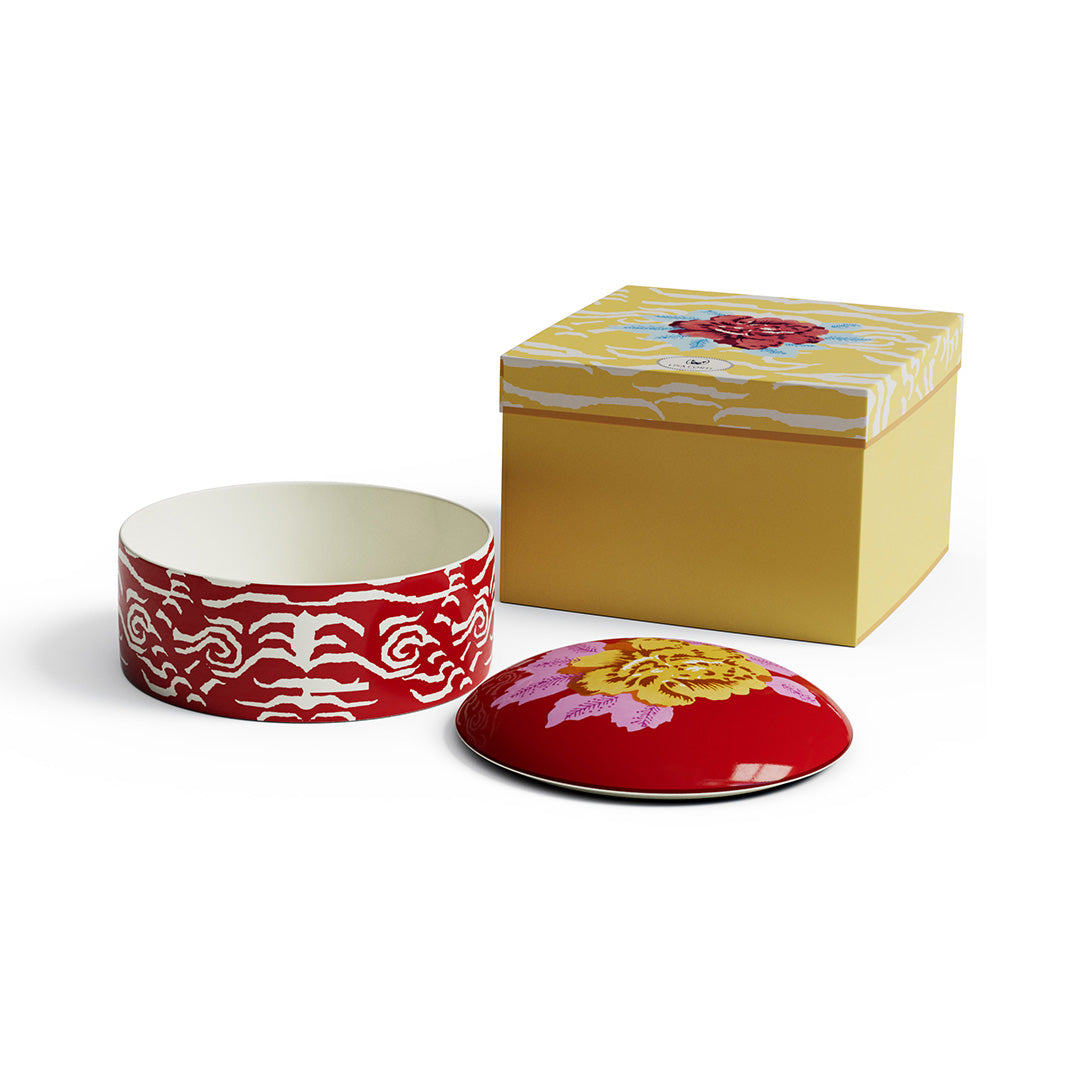 Handcrafted Indian Tiger Trinket Box - Vibrant Red Jewelry Storage for Home Decor | Perfect for Rings, Earrings & Small Keepsakes | Boho Chic Gift Idea
