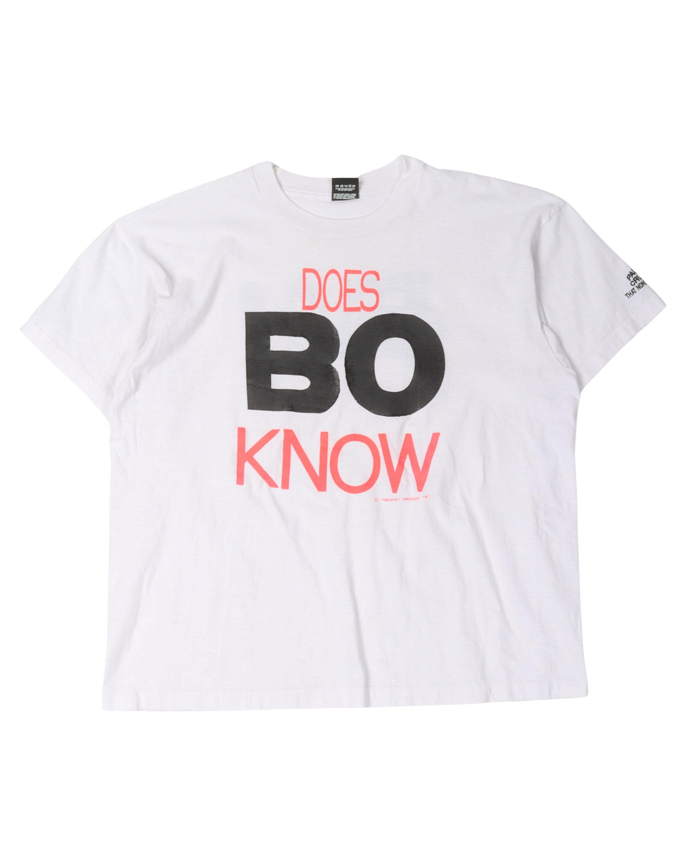 Does Bo Know Jesus? Funny Christian T-Shirt - Perfect for Church, Bible Study & Casual Wear