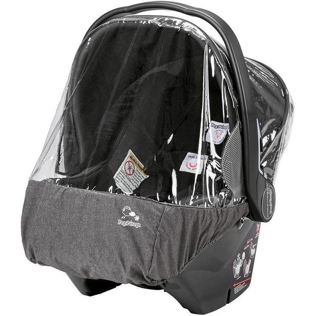 Peg Perego Primo Viaggio 4-35 Infant Car Seat Rain Cover - Waterproof Protection for Baby Stroller & Car Seat - Perfect for Rainy Days, Travel & Outdoor Adventures