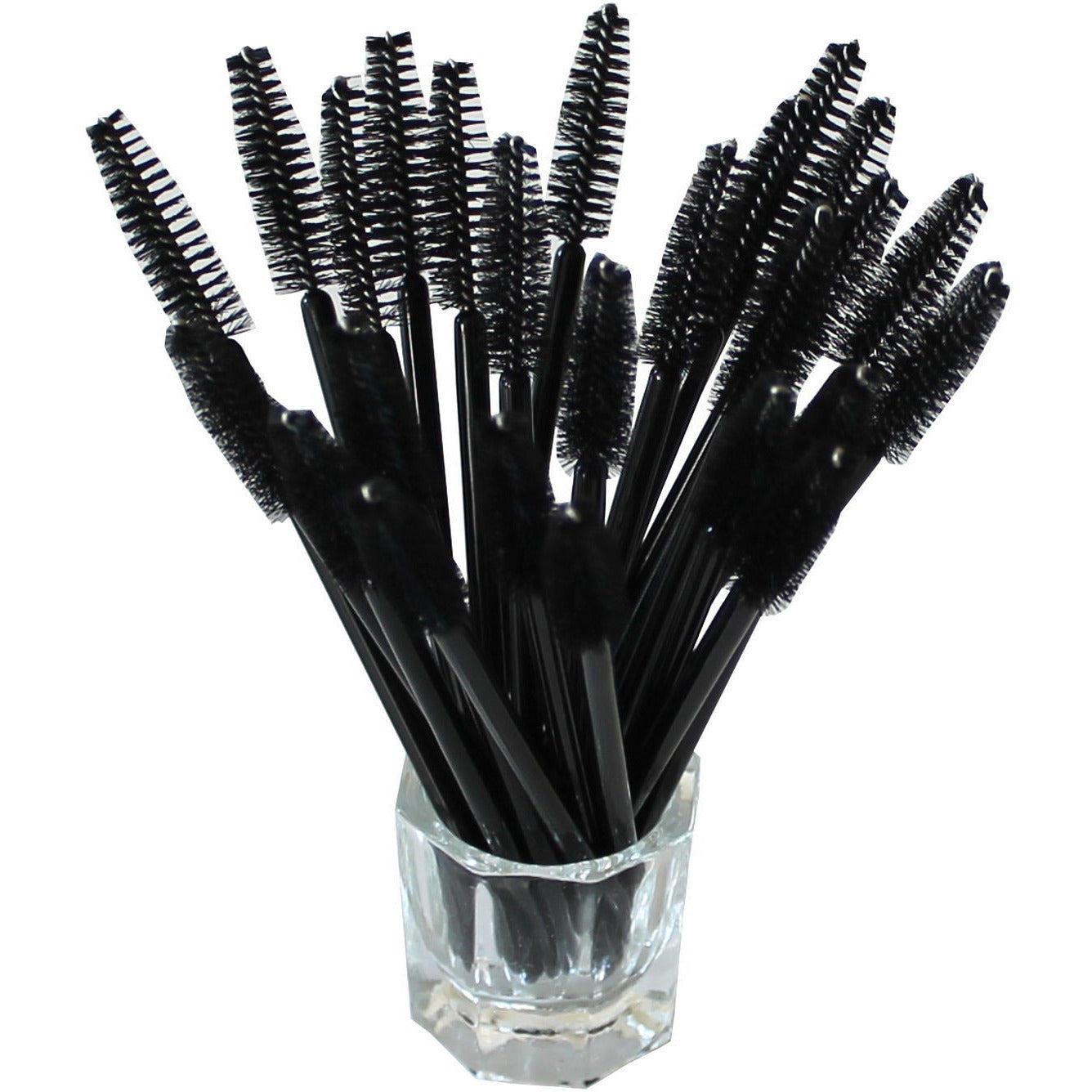 Disposable Mascara Wands - 100 Pack for Professional & Home Use - Perfect for Lash Extensions, Makeup Application & Salon Services