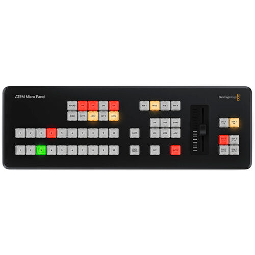 Blackmagic ATEM Micro Live Stream Switcher Panel - Professional 4-Input HD Video Mixer for YouTube, Twitch & Facebook Streaming | Perfect for Gamers, Podcasters & Content Creators