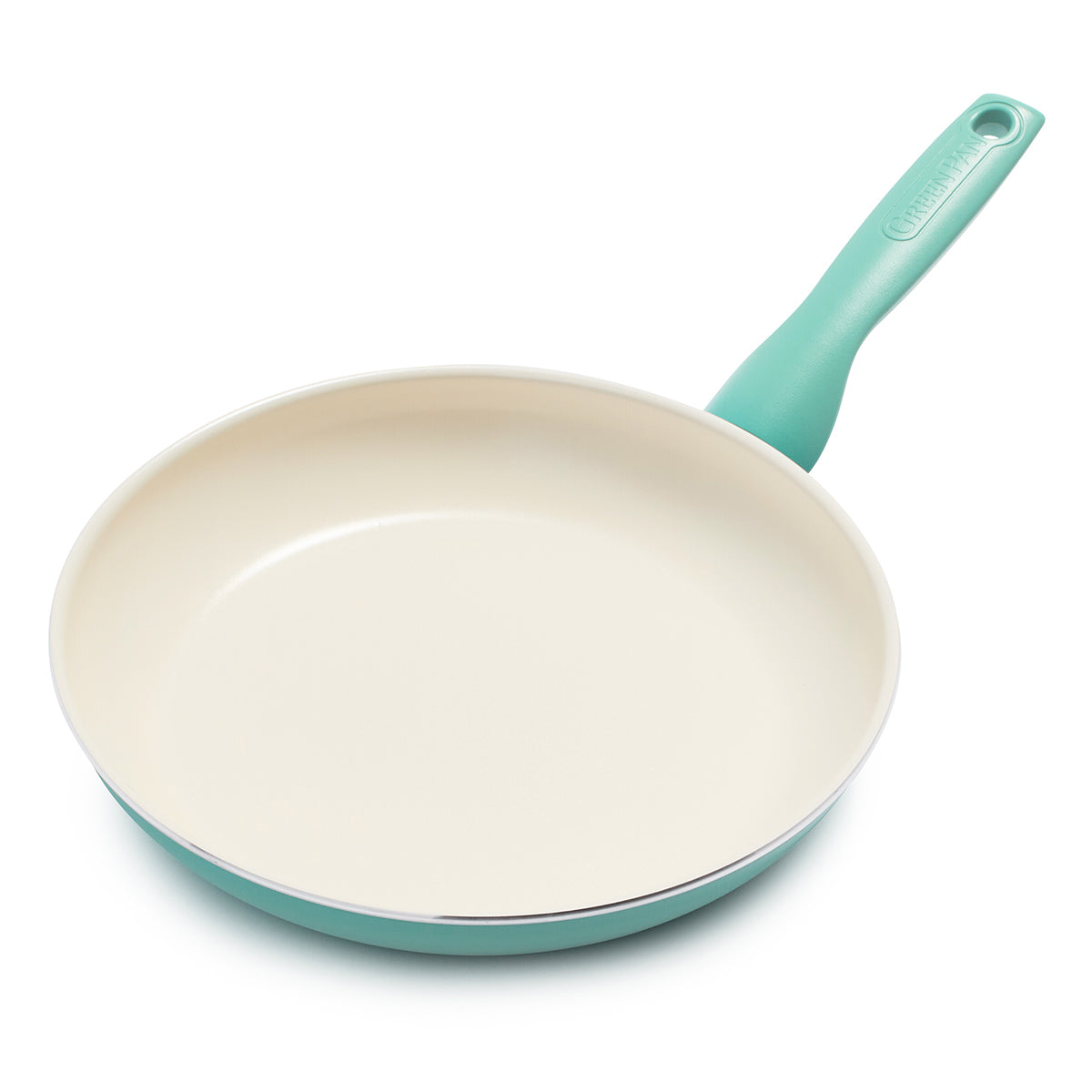 Rio Ceramic Nonstick 10-Inch Frying Pan - Turquoise | PFOA-Free, Healthy Cooking | Perfect for Eggs, Pancakes & Stir-Fry