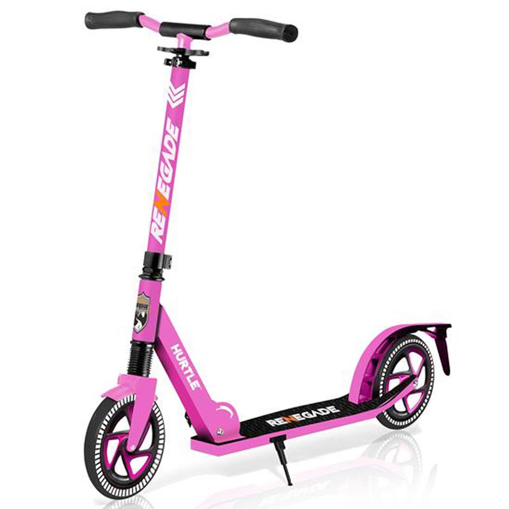 Foldable Kick Scooter for Adults & Teens - Lightweight Aluminum Commuter Scooter with Adjustable Handlebar | Perfect for Urban Commuting, Campus Travel & Last-Mile Transportation