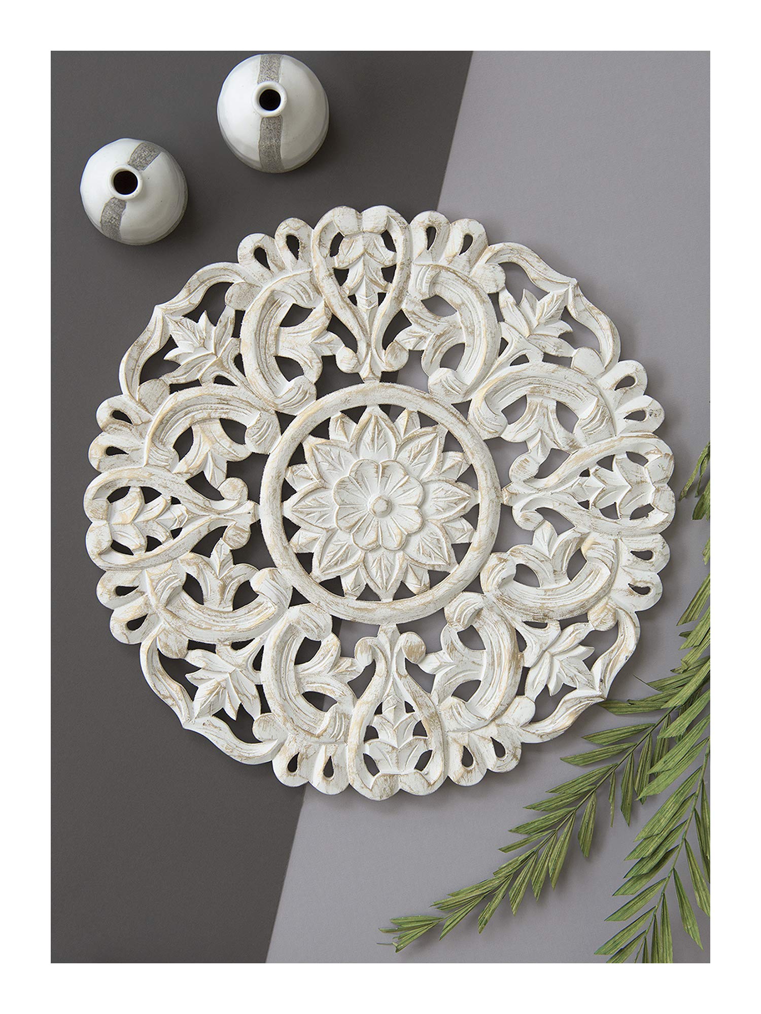 Best Round Decorative Wall Panel for Home Decor - Stylish 3D Wall Art for Living Room, Bedroom & Office Interior Design