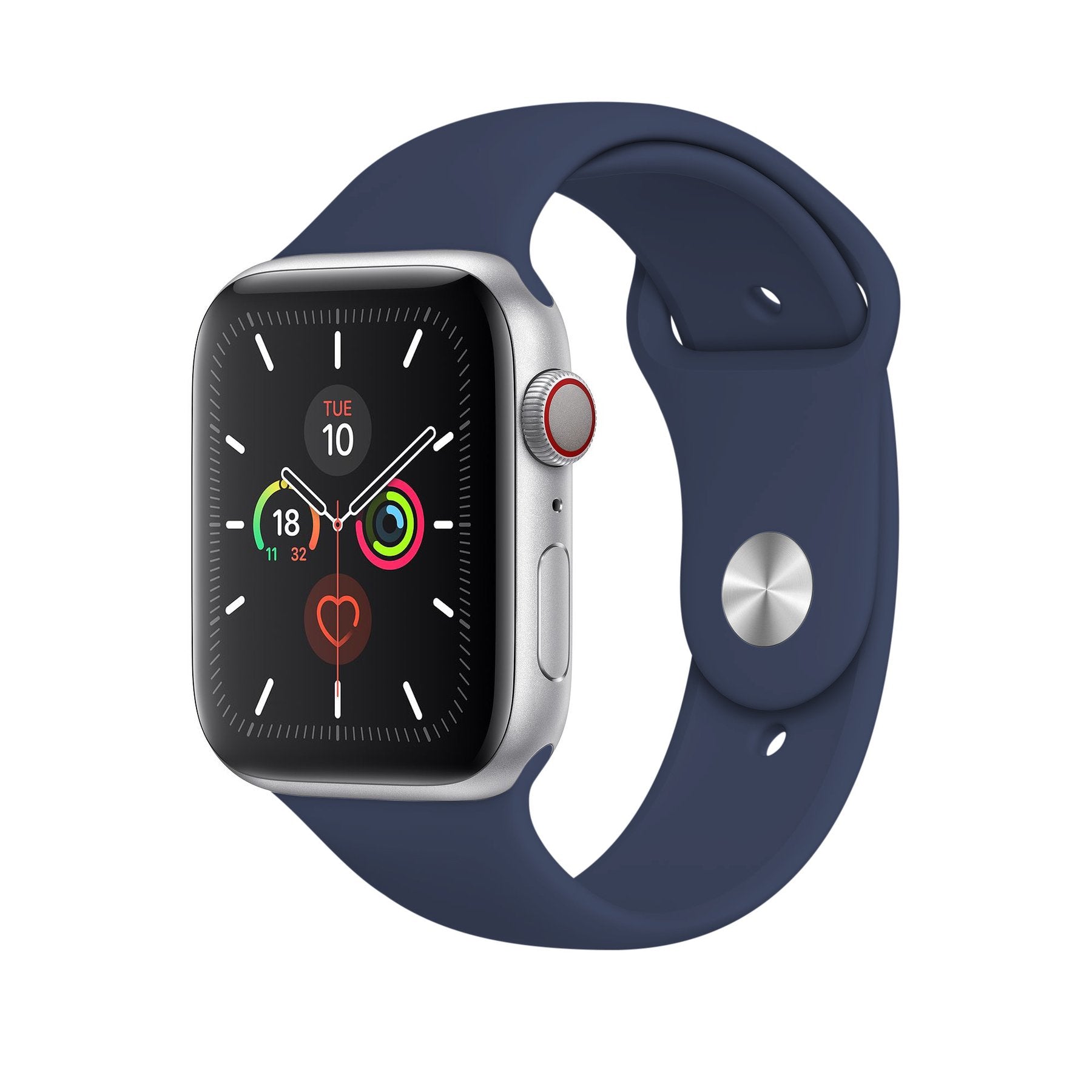 Premium Sport Band for Apple Watch - Midnight Blue, Soft Silicone Strap, Comfortable & Durable for Workouts, Running & Daily Use