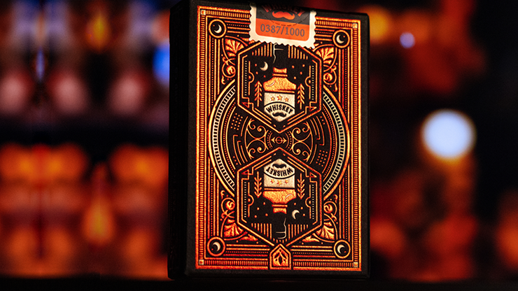Premium Whiskey Themed Playing Cards - 52 Poker Deck for Bourbon & Scotch Lovers - Perfect for Game Nights, Gifts & Bar Decor