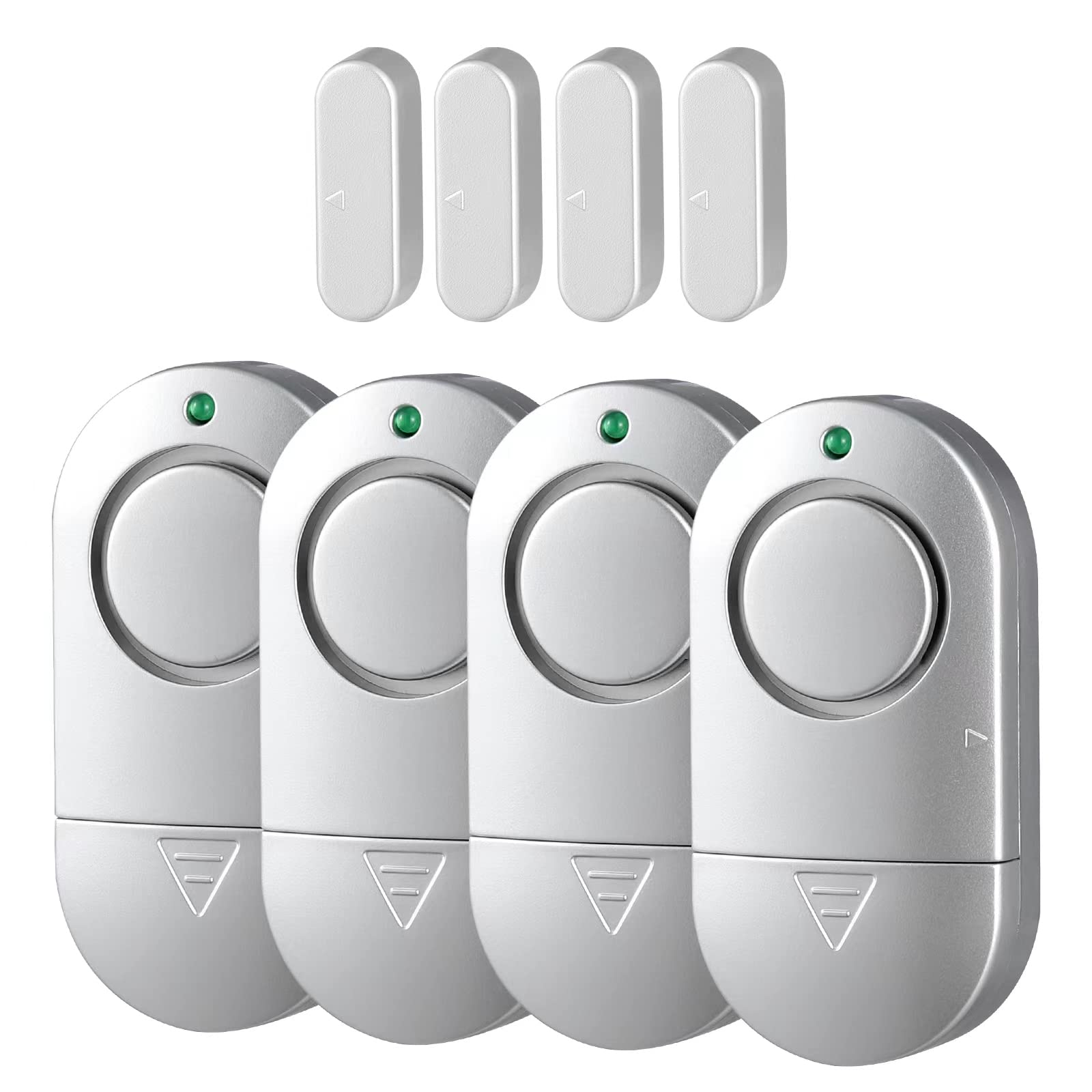 Toeeson 120dB Window & Door Alarm - Wireless Home Security Alarm System for House, Apartment & Hotel - Pool Safety Alarm with Loud Siren for Burglar Protection (Ideal for Bedrooms, Offices & Vacation Rentals)