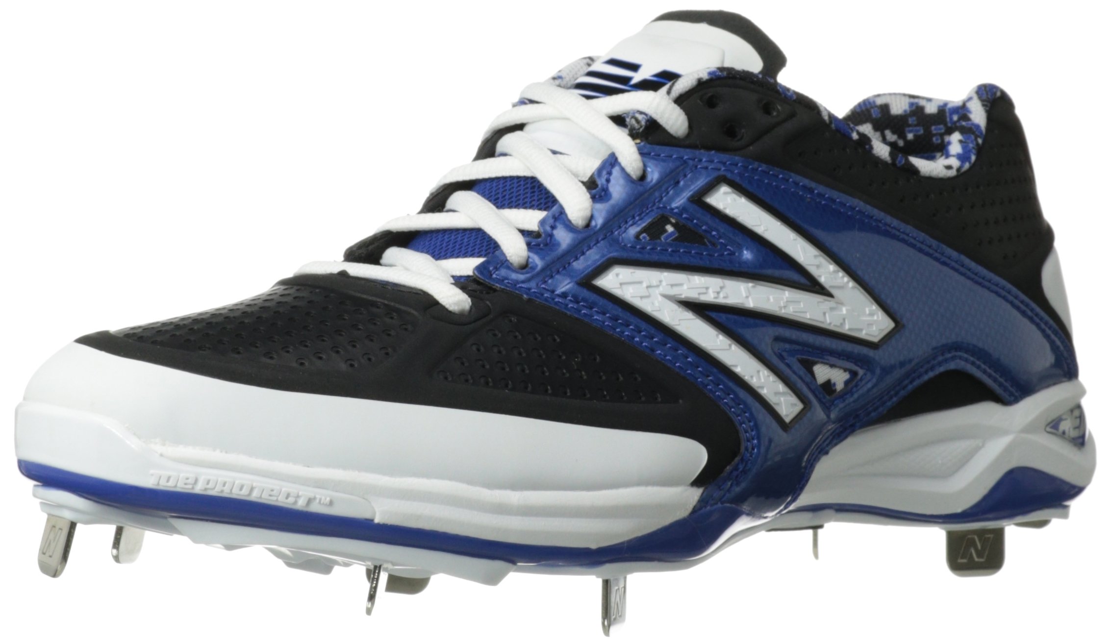 New Balance Men's L4040 Metal Low Baseball Cleats - Lightweight & Durable for Baseball, Softball & Training - Perfect for Field & Practice