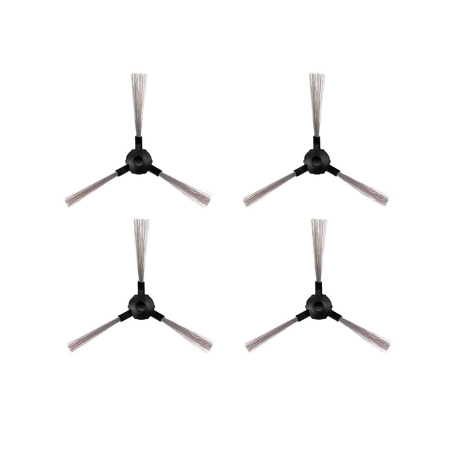 VIGANAN 4-Pack Robot Vacuum Cleaner Side Brushes - Compatible with Midea VCR16 VCR15 Robotic Vacuum - Replacement Parts for Efficient Floor Cleaning - Perfect for Hardwood, Tile & Carpet Maintenance
