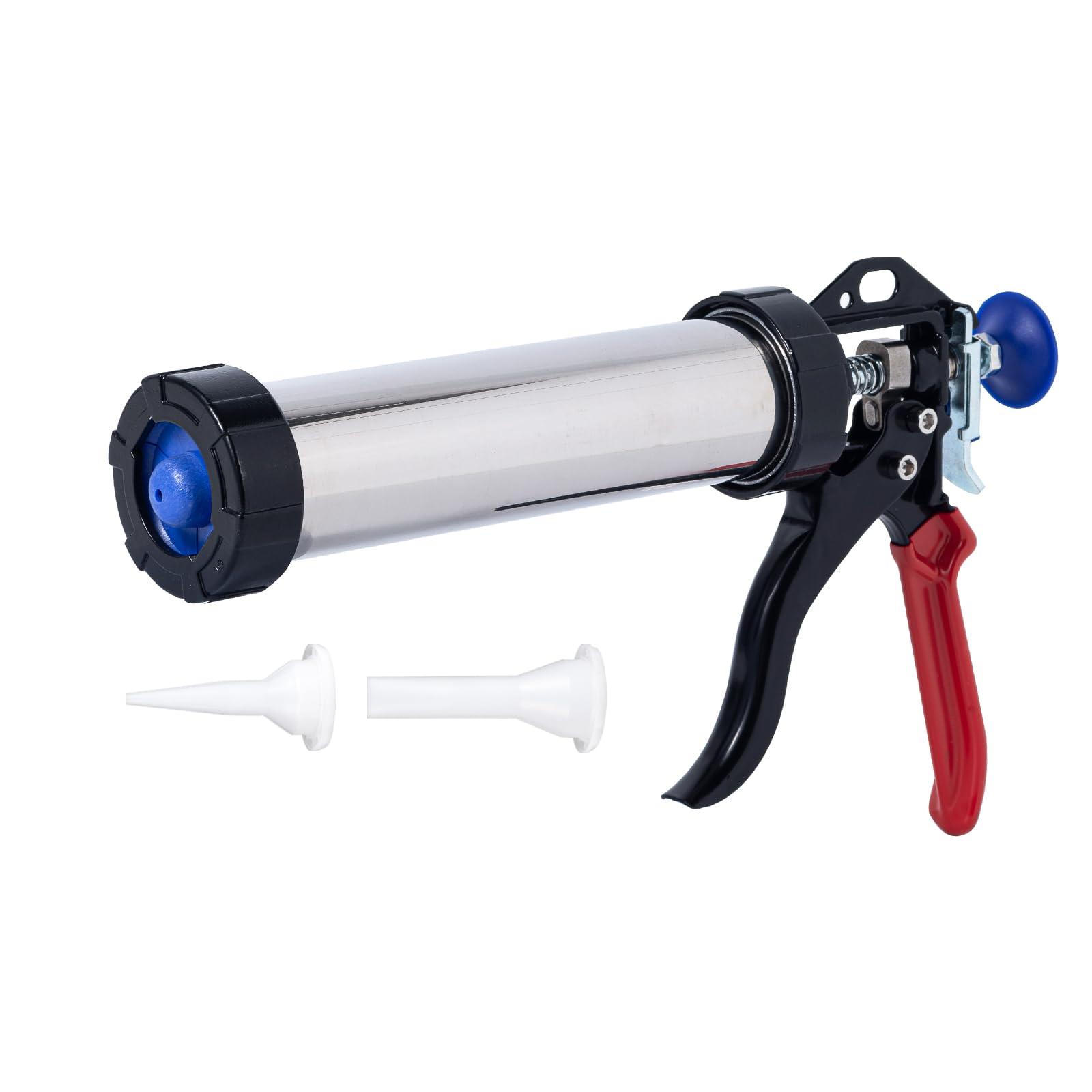 High-Temperature Sausage Glue Gun - 23CM Compact Design for Narrow Spaces, Perfect for Automotive Windshield Sealant & DIY Repairs (1 Pack) - Ideal for Auto Glass Installation, Home Improvement & Craft Projects