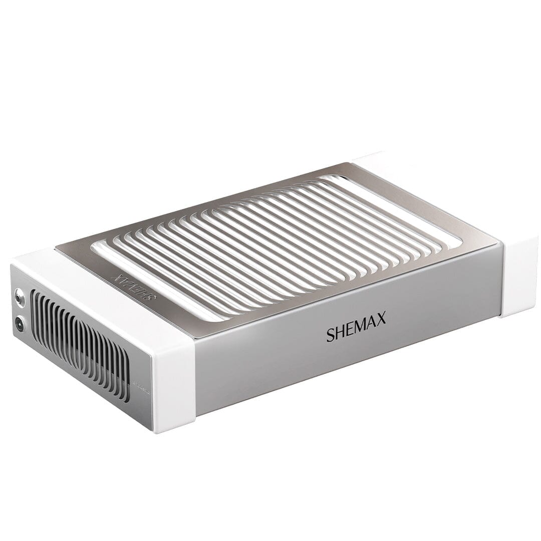 SheMax Style Pro White - Professional Nail Dust Collector for Manicure & Pedicure | Salon-Quality Dust Extraction for Clean & Hygienic Nail Care at Home or Salon