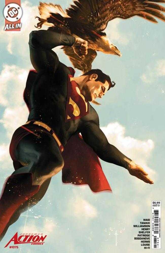 Action Comics #1075 Cover B Sebastian Fiumara Variant - Limited Edition Comic Book Collectible for DC Fans & Comic Enthusiasts | Perfect for Display, Gifts & Investment