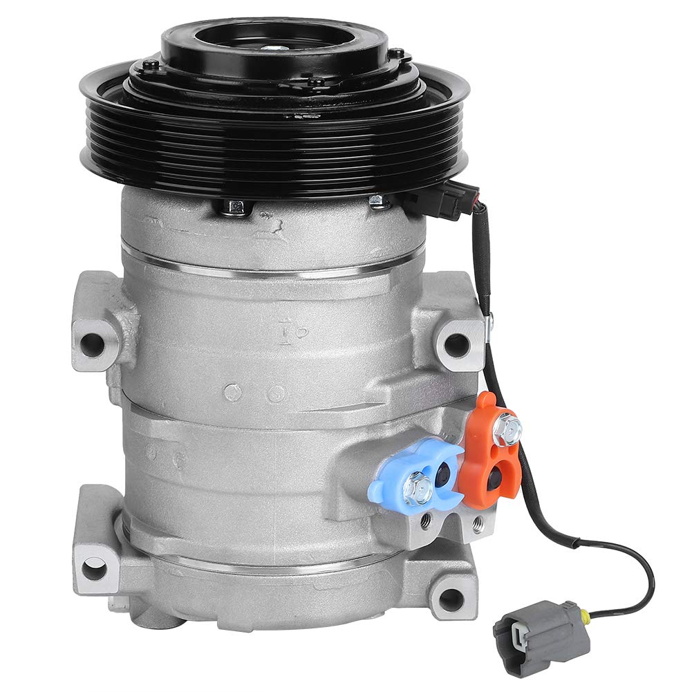 POCREATION AC Compressor Replacement for 3.0L 2003-2007 Vehicles - Easy to Install Air Conditioning Compressor Accessory CO10736C 6512102 - Perfect for DIY Car AC Repair & Summer Cooling System Maintenance