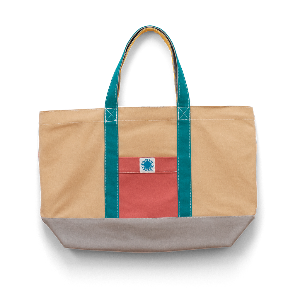 Big Sur Zippered Tote Bag - Stylish Large Capacity Waterproof Travel Tote for Women (BS190026Z) | Perfect for Work, Gym, Beach & Weekend Getaways