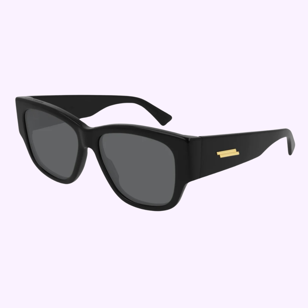 Bottega Veneta BV1026S 001 55mm Women's Designer Sunglasses UV Protection for Outdoor Fashion & Summer Travel