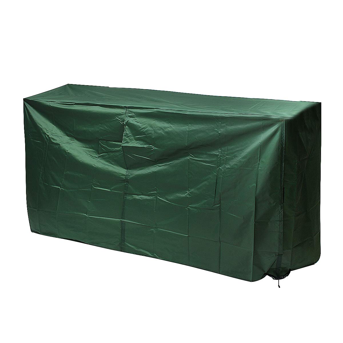 98 x 26 x 43 Inch Firewood Log Rack Cover - Waterproof, Dustproof & Snowproof Outdoor Storage Protection (Green) - Perfect for Patio, Backyard & Firewood Storage