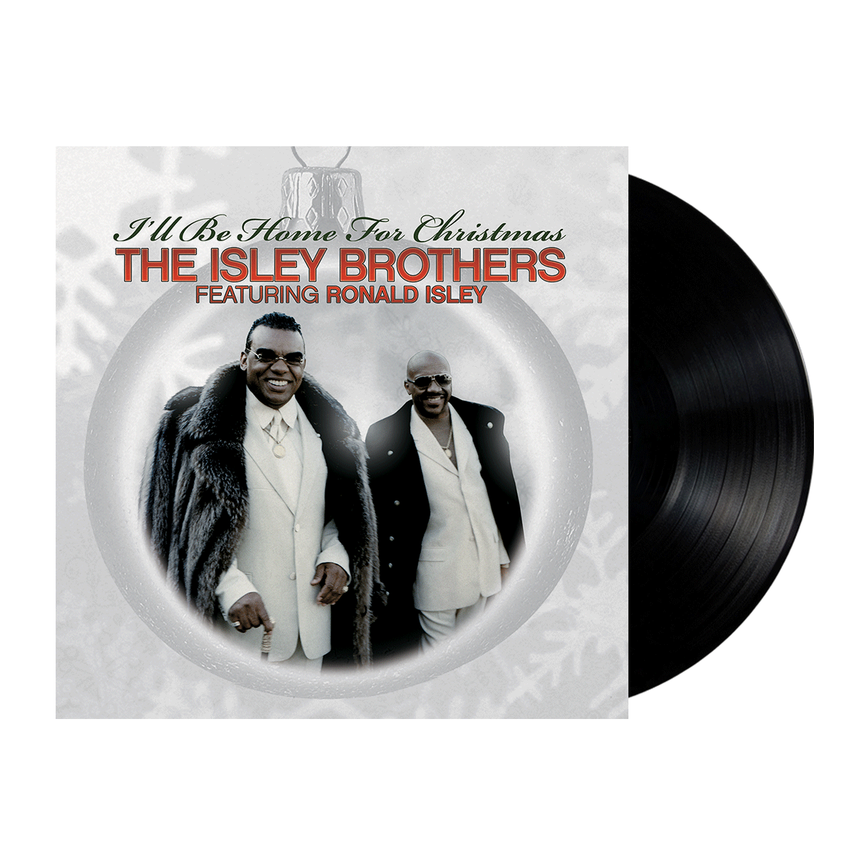 I'll Be Home For Christmas Vinyl Record LP - Classic Holiday Music for Christmas Decorations & Festive Gatherings