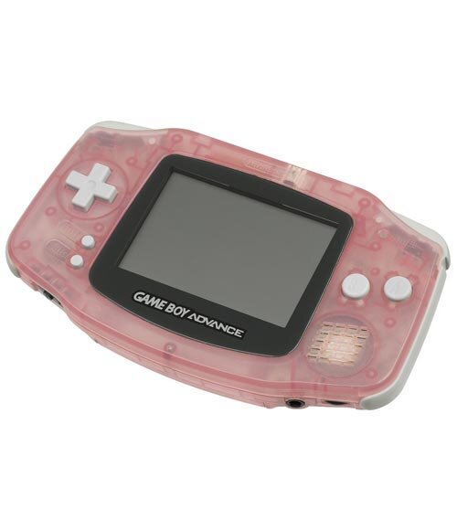 Original Nintendo Game Boy Advance Fuchsia Pink Handheld Console - Portable Gaming for Kids & Adults, Retro Gaming on the Go