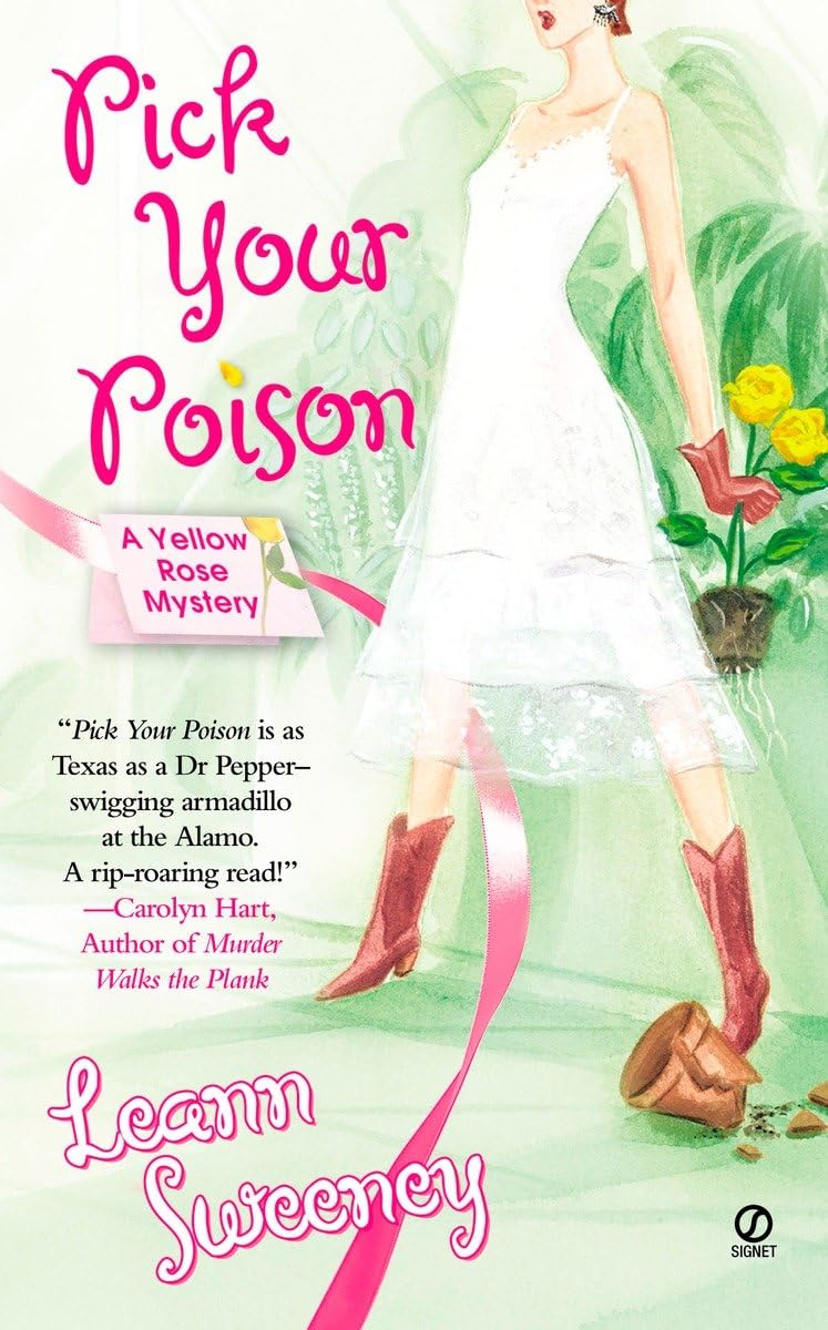 Pick Your Poison (Yellow Rose Mysteries) - Cozy Mystery Novel for Book Lovers | Perfect for Reading at Home, Book Clubs & Gifts