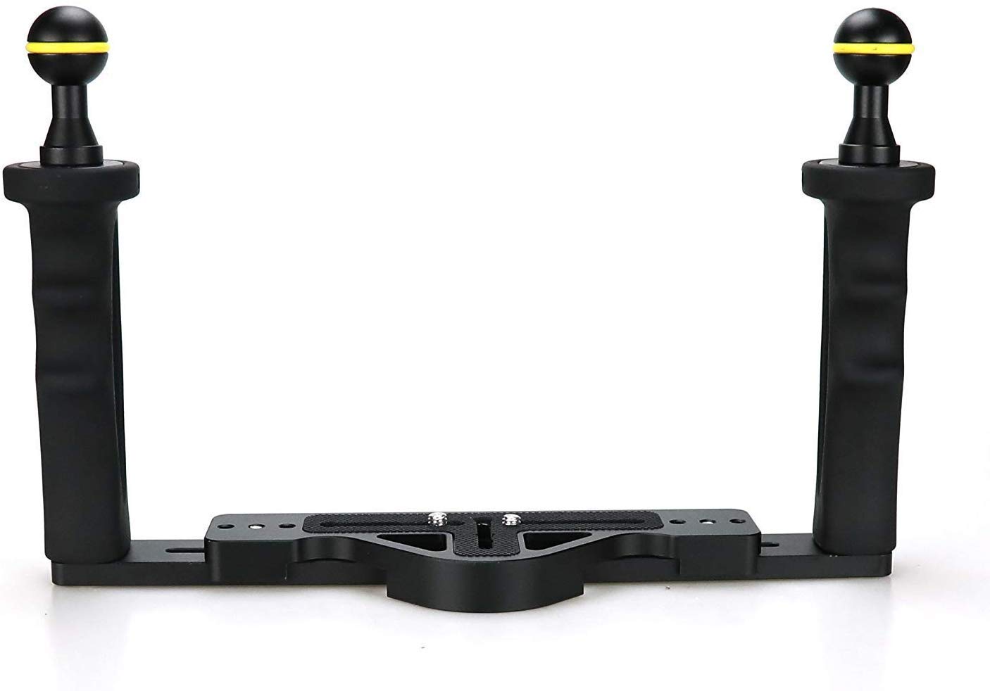 Sea Frogs Aluminum Tray & Grip for Underwater Camera Housings - Durable Dive Accessory for GoPro, Sony, Canon Underwater Photography & Videography