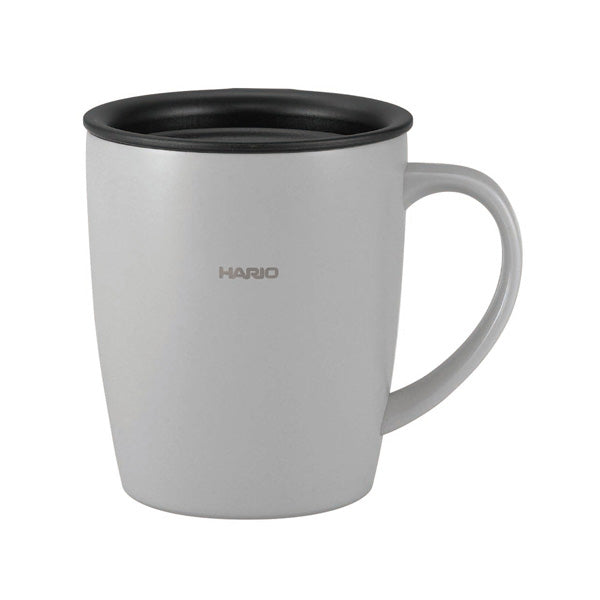 Hario Vacuum Insulated Stainless Steel Travel Mug with Leak-Proof Lid - Keeps Drinks Hot/Cold for Hours - Perfect for Coffee, Tea, or Water on the Go, Office, Commute & Outdoor Activities
