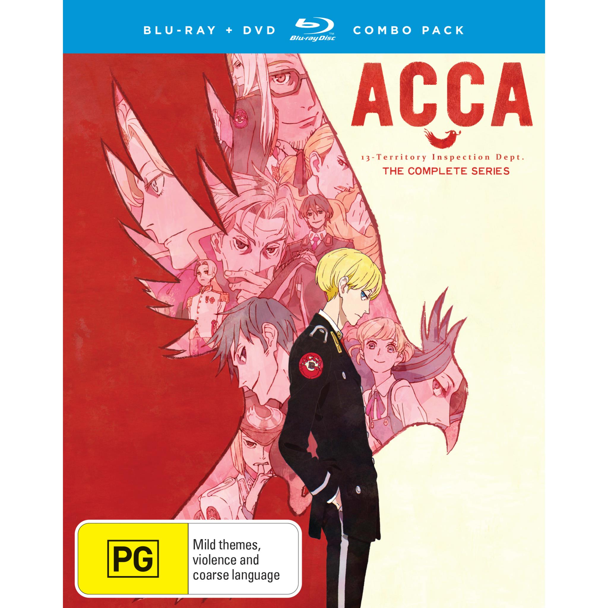 ACCA: The Complete Series - Full Season DVD Box Set | Anime Collection for Fans & Collectors | Perfect for Binge-Watching & Gifts