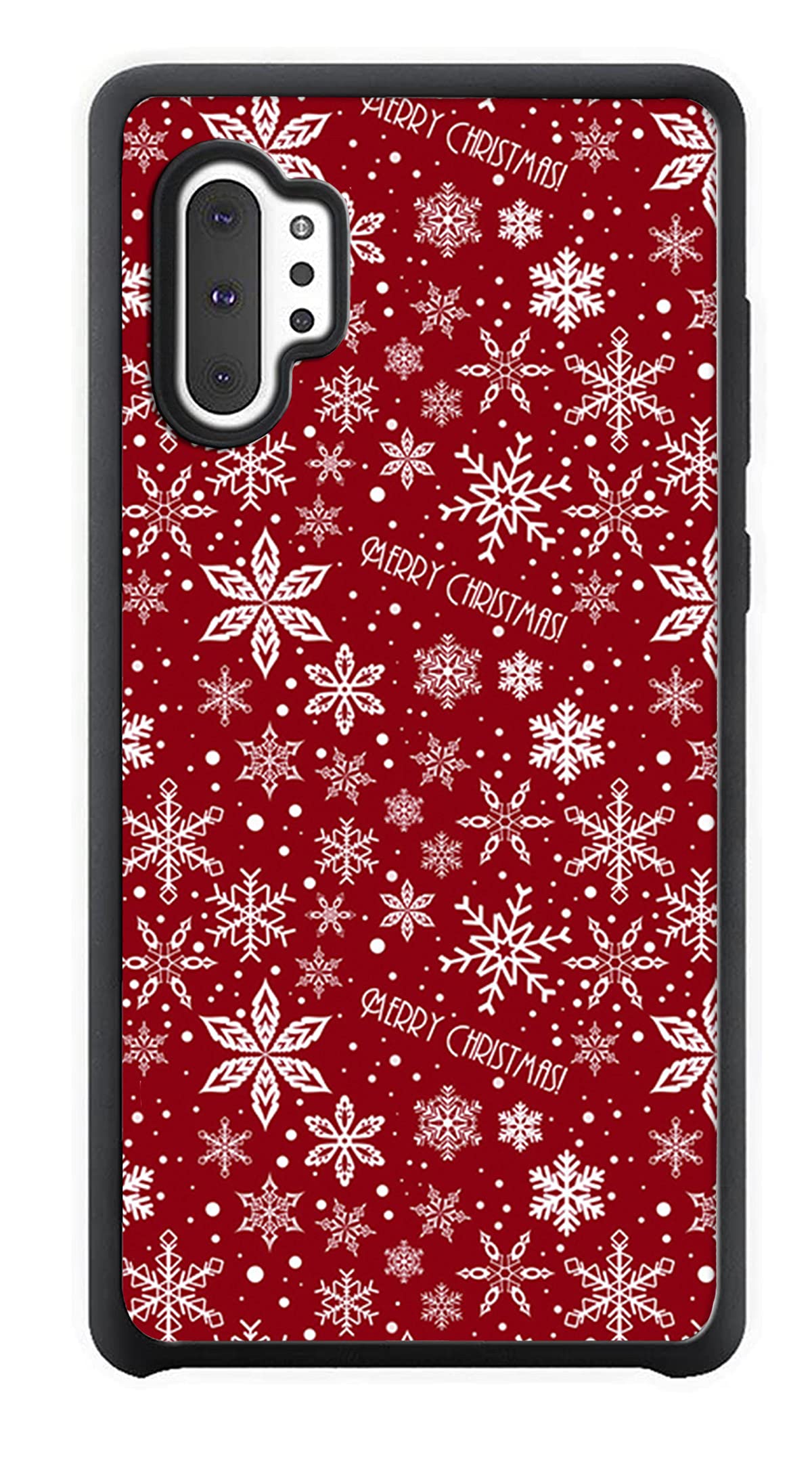Christmas Holiday Pattern Shockproof TPU Case for Samsung Galaxy Note 10 Plus - Protective Phone Cover with Anti-Slip Grip - Perfect for Gift Giving, Travel & Daily Use