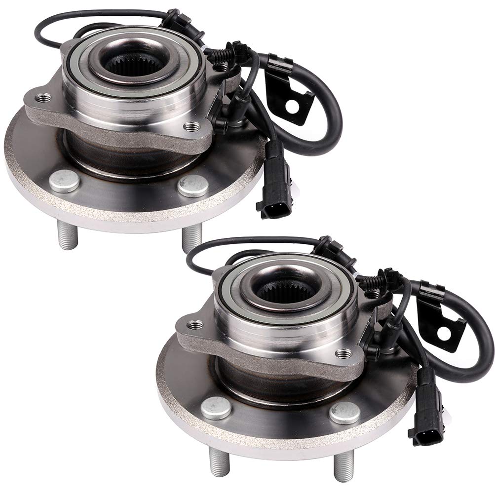 cciyu 512478 Wheel Hub and Bearing Assembly - Compatible with Ram ProMaster 3500 Rear Left 5 Lug (2 Pack) | Durable Replacement for Smooth Ride | Perfect for Commercial Vans, Delivery Trucks & Fleet Vehicles