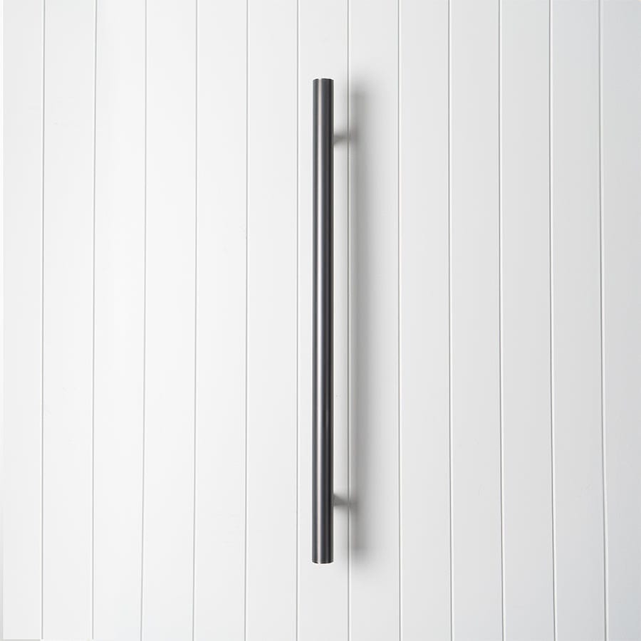 Premium Heated Towel Rail in Gunmetal Finish - Fast Warming Bathroom Towel Warmer for Spa, Luxury Hotels & Cozy Home Use