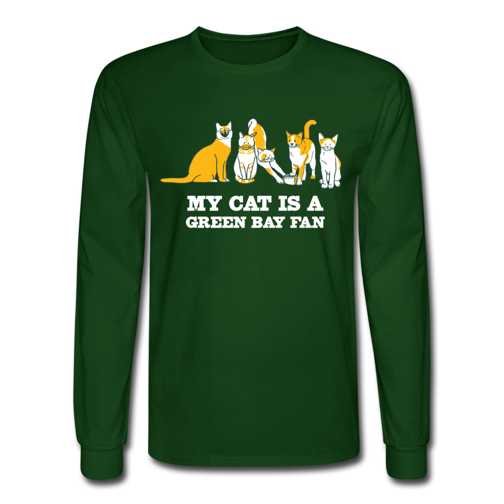 Cat Lover's Vintage Long Sleeve T-Shirt - British Fan Graphic Tee for Men & Women - Perfect for Casual Wear, Gifts, and Cat-Themed Parties